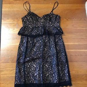 Nanette Lepore Lace Spaghetti Strap Dress, 10